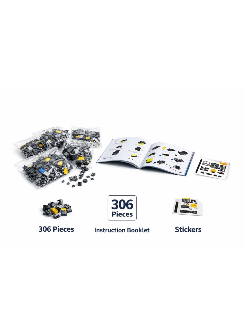mingDi MRAP Military Armored Vehicle Building Blocks Set – 306 Pieces Construction Brick Car – Army Truck Toy for Kids Ages 6+ – Educational STEM Building Toy – Includes Instruction Manual & Stickers – Gift for Boys - Image 2